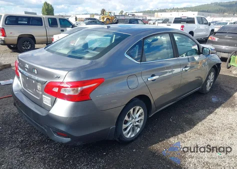 2017 Nissan Sentra Sv z USA, uszkodzony, nr VIN 3N1AB7AP0HY367326